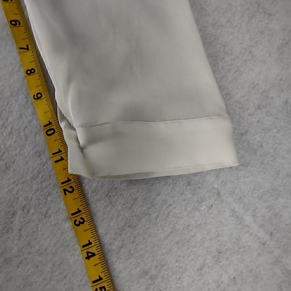 Mary Crafts Women's White A-Line Side Zip Elegant Dress Size 8 (NWT) - Picture 11 of 15